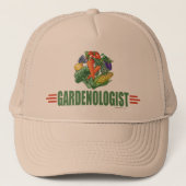 Funny Gardener Trucker Pet (Voorkant)