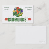 Funny Gardener Visitekaartje (Voorkant / Achterkant)
