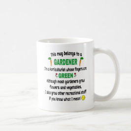 Funny Gardener's Gift Koffiemok