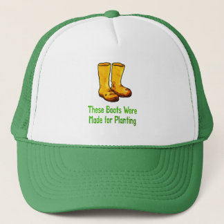 Funny Gardening Boots Made For Planting Trucker Pet
