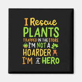 Funny Gardening Gardener Magneet (Voorkant)