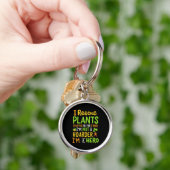 Funny Gardening Gardener Sleutelhanger (Hand)