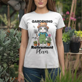 Funny Gardening gezegde cat T-shirt