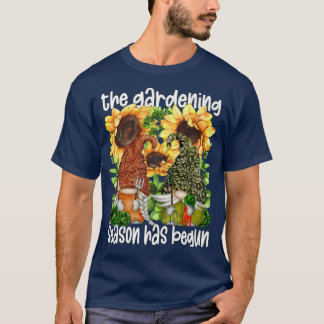Funny Gardening Gnomes For Women & Men Cute Summer T-shirt