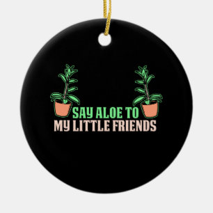 Funny Gardening Keramisch Ornament