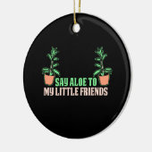 Funny Gardening Keramisch Ornament (Links)