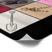 Funny Gardening Lover S Plant Lover , Men's G Clic Poster (Hoek)