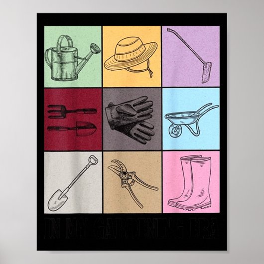 Funny Gardening Lover S Plant Lover , Men's G Clic Poster (Voorkant)