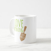 Funny Gardening Pun Heel Mulch Koffiemok (Voorkant links)