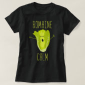 Funny Gardening Pun Romaine Calm Gardener Gift T-shirt (Design voorkant)
