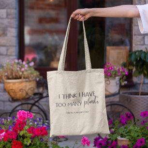 Funny Gardening Quote Tas voor tuinbouwers