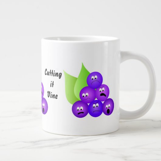 Funny Gardner Large Coffee Mok (Rechts)