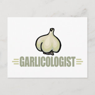 Funny Garlic Briefkaart