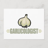 Funny Garlic Briefkaart (Voorkant)
