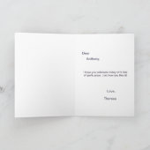 Funny Garlic Happy Birthday Stinker Humoureuze Gek Kaart (Binnen)