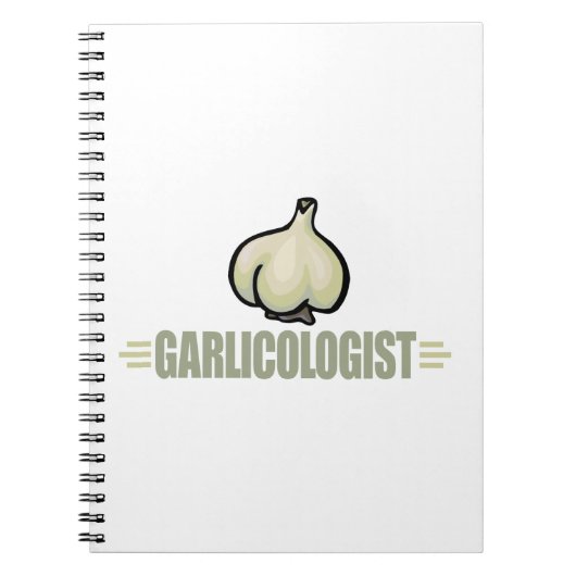 Funny Garlic Notitieboek (Voorkant)