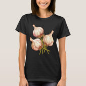 Funny Garlic Plants  T-shirt (Voorkant)