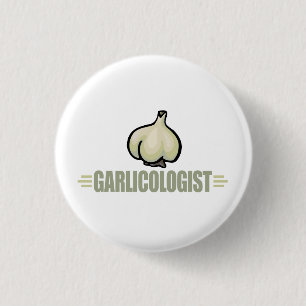 Funny Garlic Ronde Button 3,2 Cm