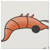 Funny garnalen stof (Close Up)