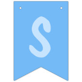 Funny garnalen, zeedrukbanner vlaggetjes (Tweede vlag)