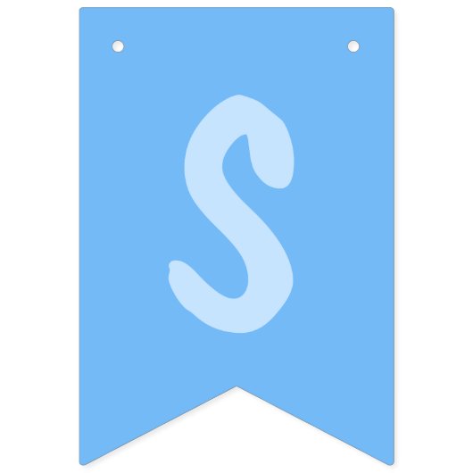 Funny garnalen, zeedrukbanner vlaggetjes (Tweede vlag)