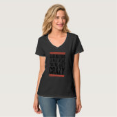 Funny Gaslighting was niet echt T-shirt (Voorkant volledig)