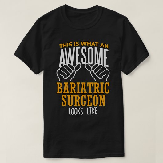 Funny Gastric Sleeve Bariatrische VSG chirurgie Ga T-shirt (Design voorkant)