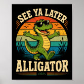 Funny-Gator-Goodbye- Poster (Voorkant)