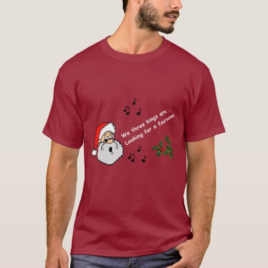 Funny Gay Kerstmis drie koningen die op LGBTQ lijk T-shirt (Voorkant)
