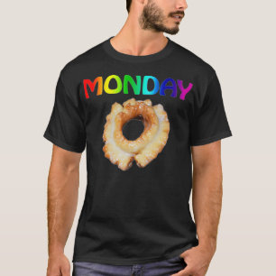 Funny Gay Maandag Doughnut Meme LGBTQ Pride Month  T-shirt