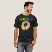 Funny Gay Maandag Doughnut Meme LGBTQ Pride Month  T-shirt (Voorkant volledig)