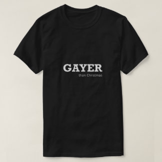 Funny Gay Shirt LGBTQ Gayer dan kerstcadeau
