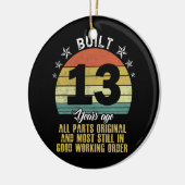 Funny gebouwd 13 jaar geleden Alle onderdelen Orig Keramisch Ornament (Links)