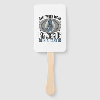 Funny Gebroken Arm Gips Vintage T-Shirt Design_1 Handwaaier