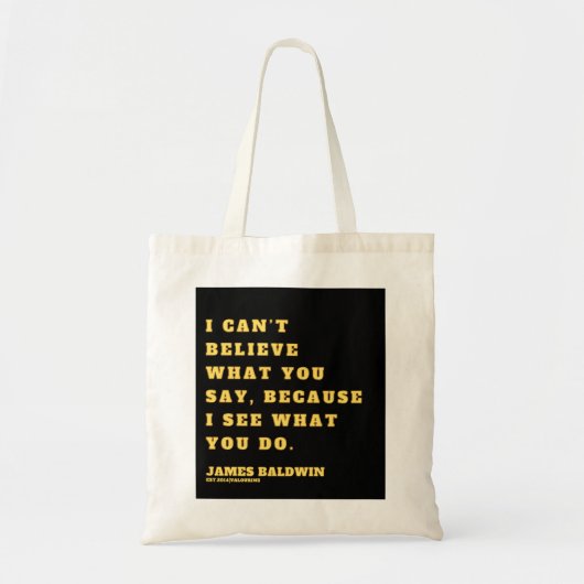 Funny geeft James Baldwin cadeautjes voor een fan Tote Bag (Voorkant)