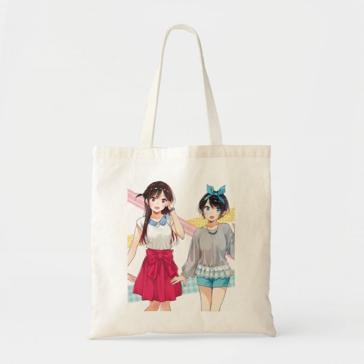 Funny geeft Japans Kanojo Comics Okarishimasu Id Tote Bag (Voorkant)