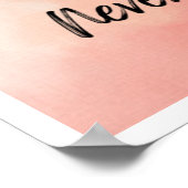 Funny geeft nooit op #Frog Choking Bird Poster (Hoek)