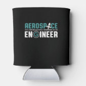 Funny Geek Engineer Aerospace Engineering Major Blikjeskoeler (Achterkant)