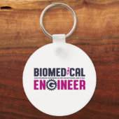 Funny Geek Engineer Biomedical Engineering Major Sleutelhanger (Voorkant)