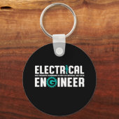 Funny Geek Engineer Electrical Engineering Humor Sleutelhanger (Voorkant)