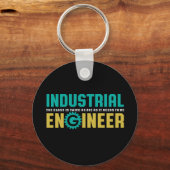 Funny Geek Engineer Industrial Engineering Student Sleutelhanger (Voorkant)
