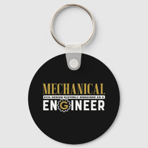 Funny Geek Engineer Mechanical Engineering Student Sleutelhanger
