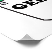 Funny GEEK Pocket Protector Poster (Hoek)