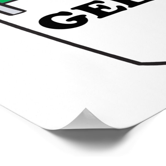 Funny GEEK Pocket Protector Poster (Hoek)