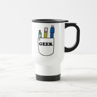 Funny GEEK Pocket Protector Reisbeker