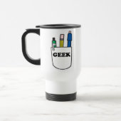 Funny GEEK Pocket Protector Reisbeker (Links)