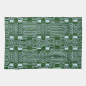 Funny Geeky Nerd Computer Circuit Board Patroon Theedoek (Horizontaal)