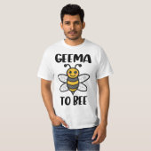Funny Geema to Bee - Grandma to Be T-shirt (Voorkant volledig)