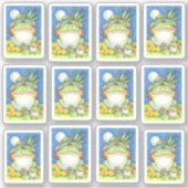 FUNNY GEKKE MOTHER FROG LILITH EN CUTE OFFSPRING STICKER (Voorkant)