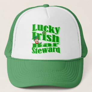 Funny gelukzak Irish St Patrick's day Trucker Pet